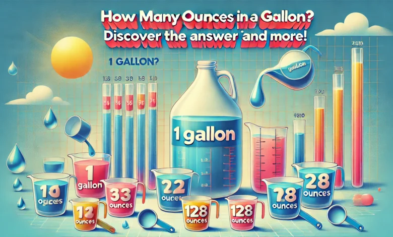 How Many Ounces in a Gallon