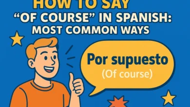 of course in spanish nyt​
