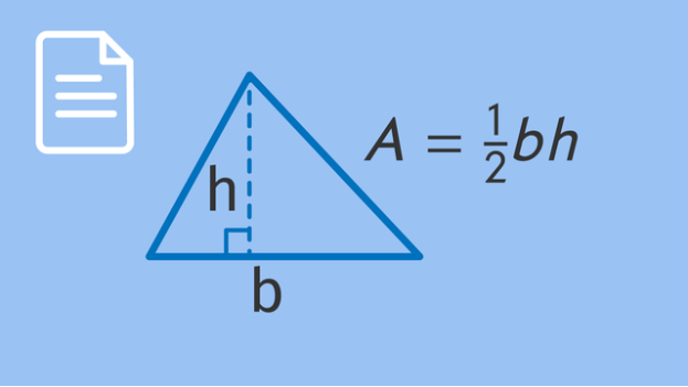 area of a triangle