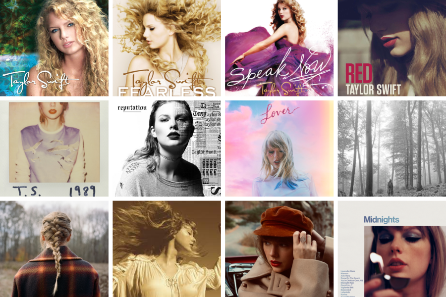 taylor swift albums in order